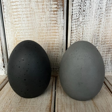 Betonové vejce velké světlé/tmavé