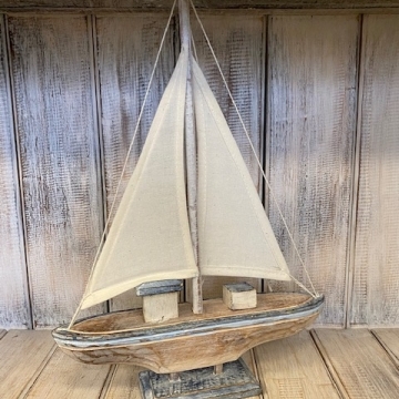 Dřevěná plachetnice - velká