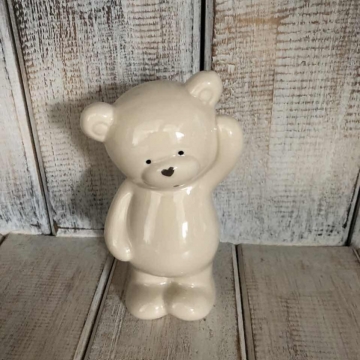 Medvídek z keramiky-malý