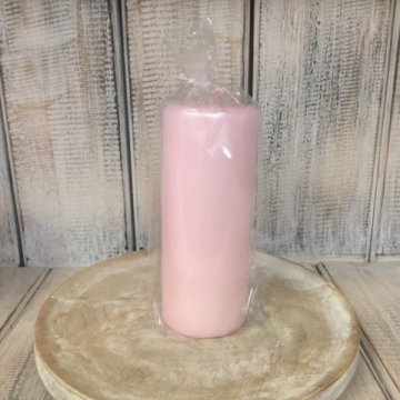 Růžová svíčka - střední