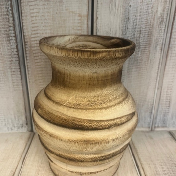 Váza dřevo Paulownia