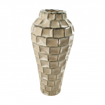 Váza keramická béžová velká