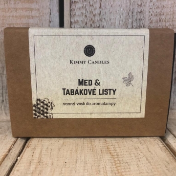 Vonný vosk Kimmy Candles ,,Med a Tabákové listy"