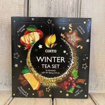 Winter Tea set - kolekce černých čajů s příchutí+Hot wine